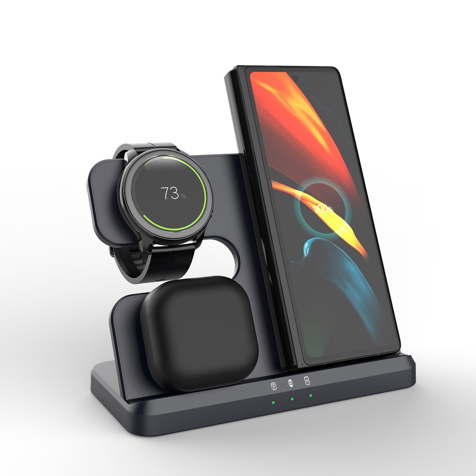 Wireless Charger 3 In 1 - Wireless Charger 3 In 1 Stand