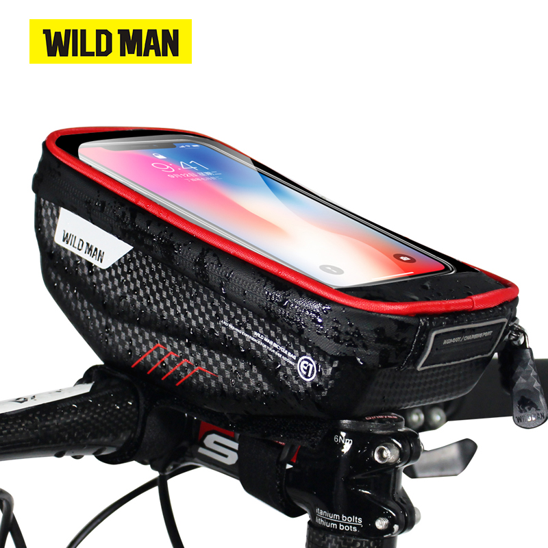 Tech Accessories Bag - WILD MAN Bicycle Bag 6.0 Inch