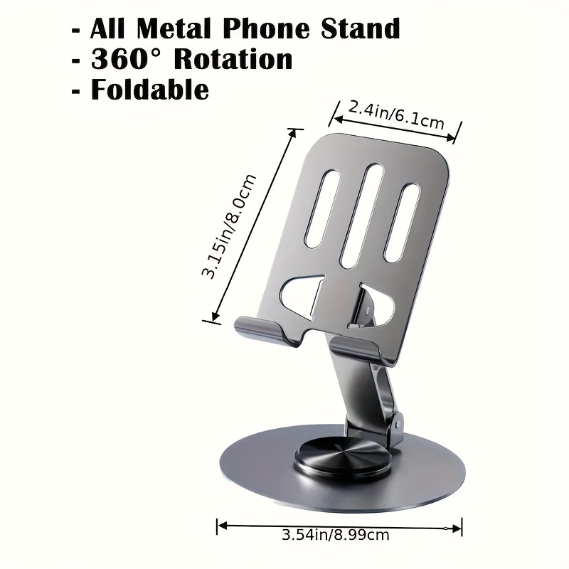 1PC Universal All-Metal Alumin - огляд і ціна Phone Stand Aluminum