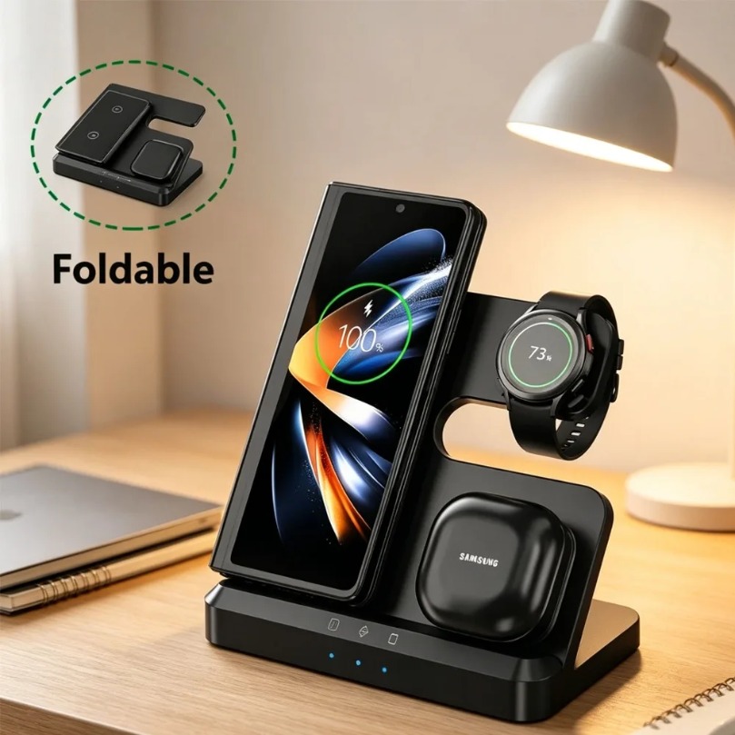 3 in 1 Fast Wireless Charger F - огляд і ціна Wireless Charger 3 In 1