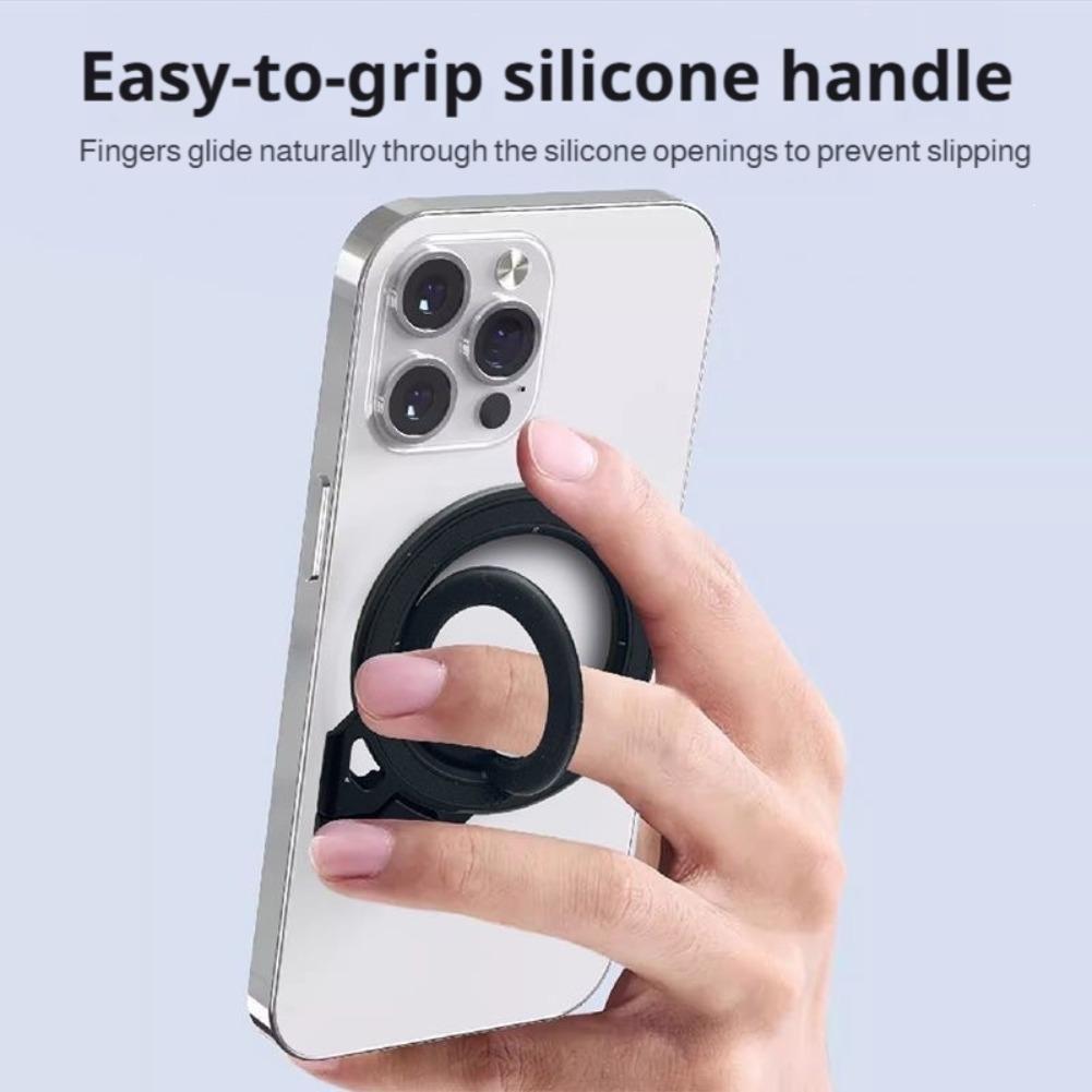 Foldable Magnetic Ring Grip Om - огляд і ціна Phone Stand Aluminum