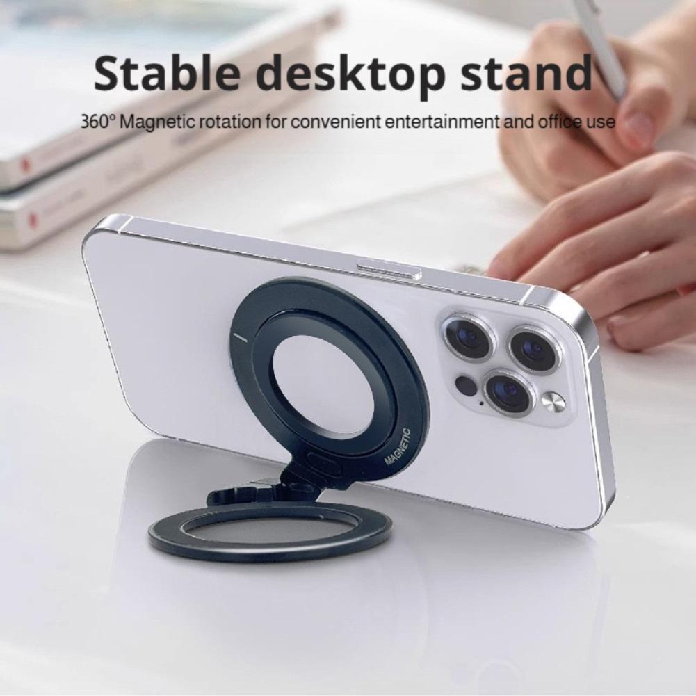 Foldable Magnetic Ring Grip Om - огляд і ціна Phone Stand Aluminum