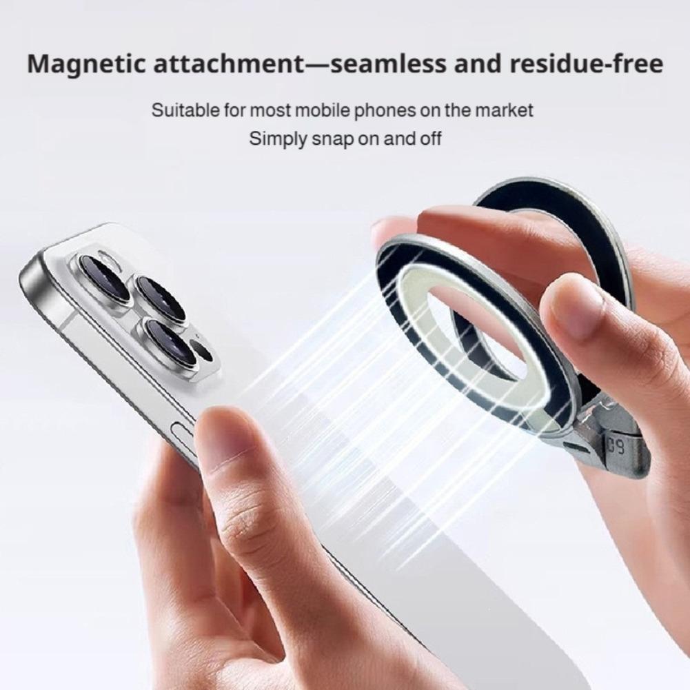 Foldable Magnetic Ring Grip Om - огляд і ціна Phone Stand Aluminum