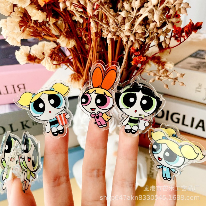 6PCS Kawaii The Powerpuffs Gir - огляд і ціна Tech Office Accessories
