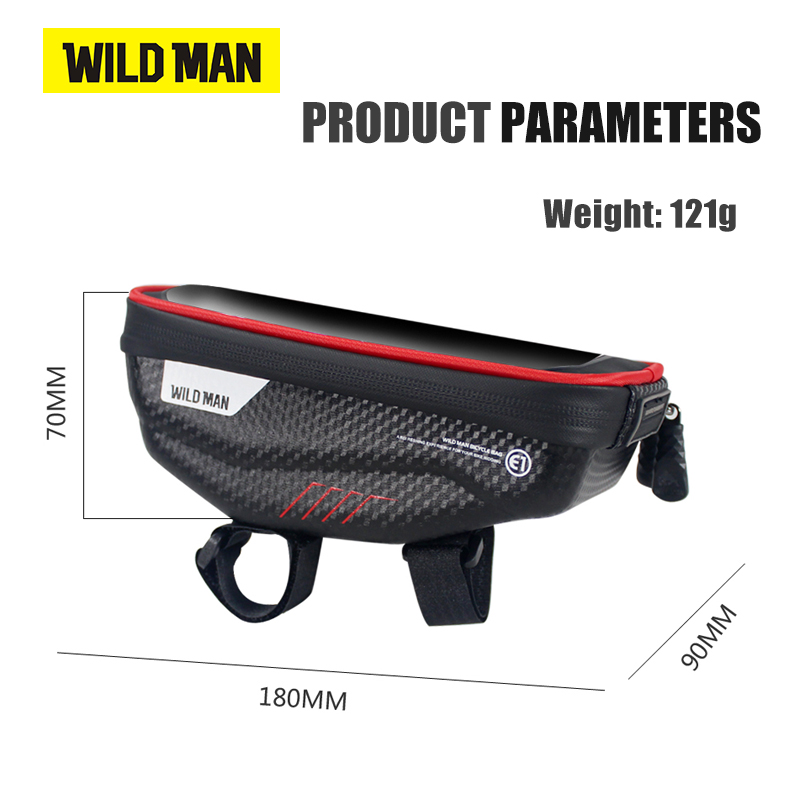 WILD MAN Bicycle Bag 6.0 Inch  - огляд і ціна Tech Accessories Bag