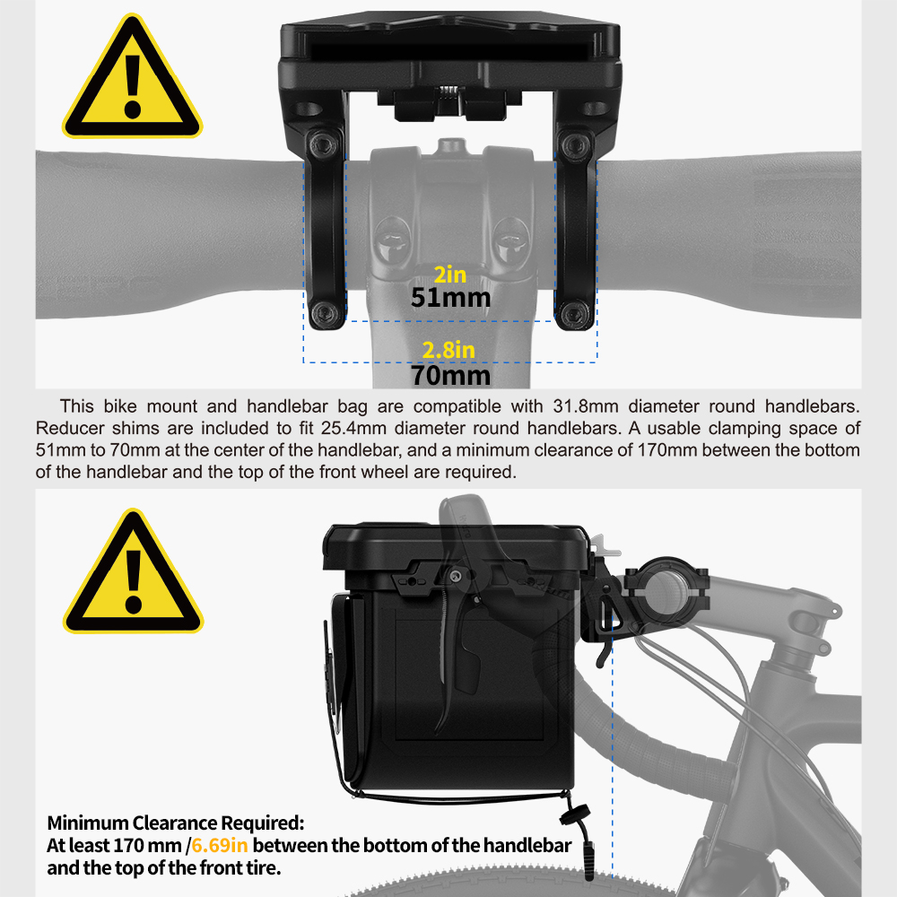 Rhinowalk 3.3L Bike Handlebar  - огляд і ціна Tech Accessories Bag