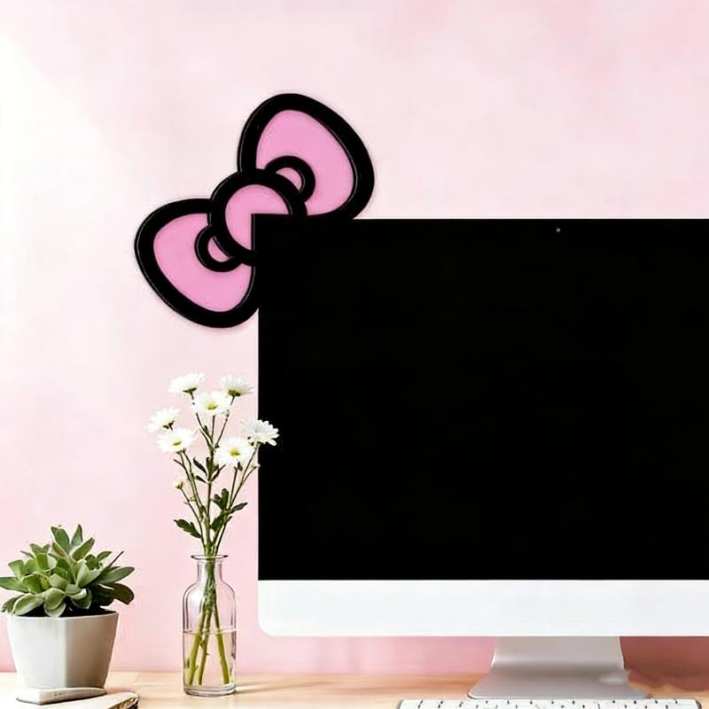 New 1/2Pcs Wooden Bowknot PC A - огляд і ціна Tech Accessories For Desk