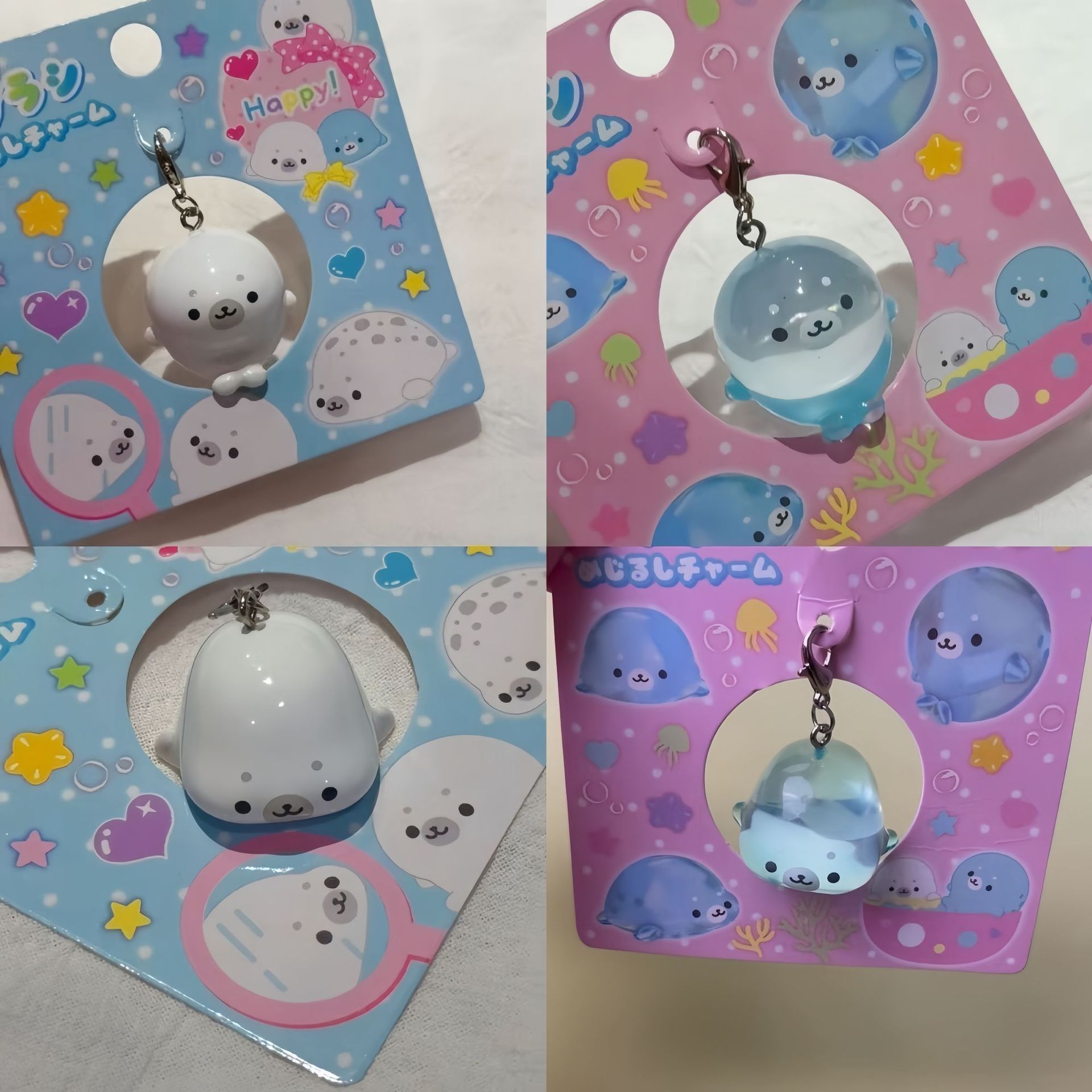 INS Cute 3D Seal Keychain Soli - огляд і ціна Tech Girl Accessories