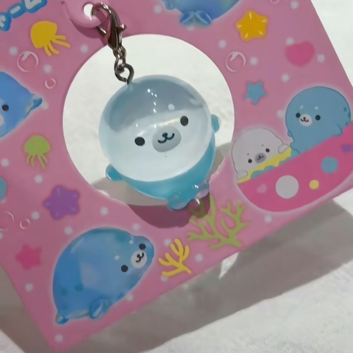 INS Cute 3D Seal Keychain Soli - огляд і ціна Tech Girl Accessories