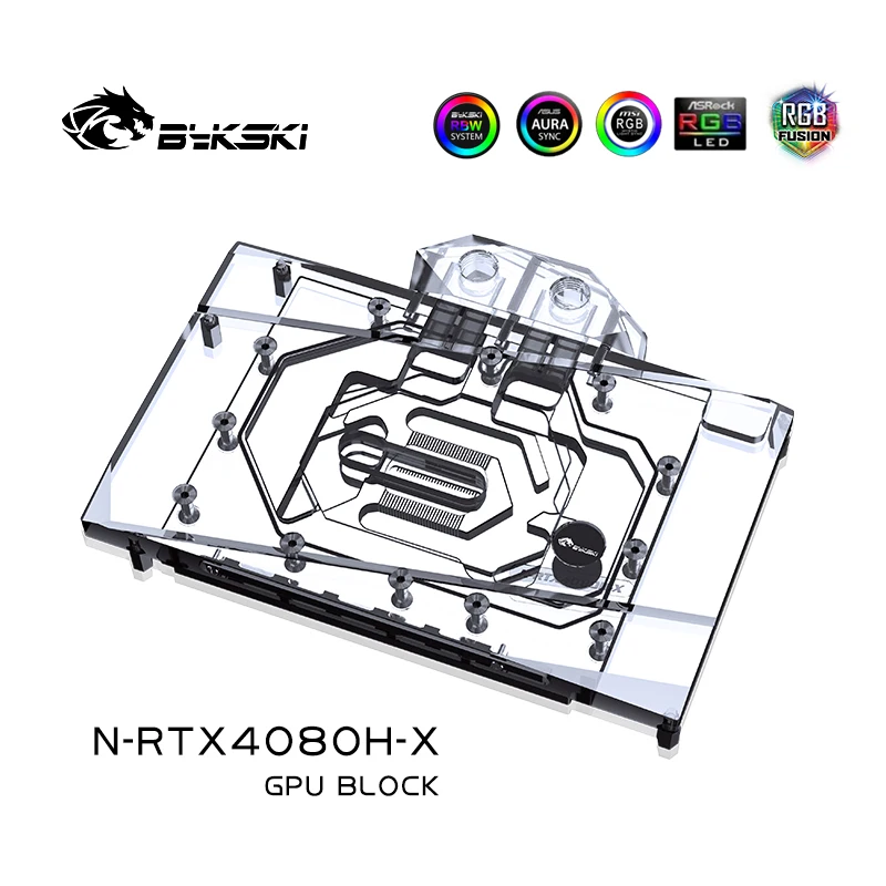 Bykski N-RTX4080H-X GPU Block  - огляд і ціна Nvidia Vga Rtx 4080
