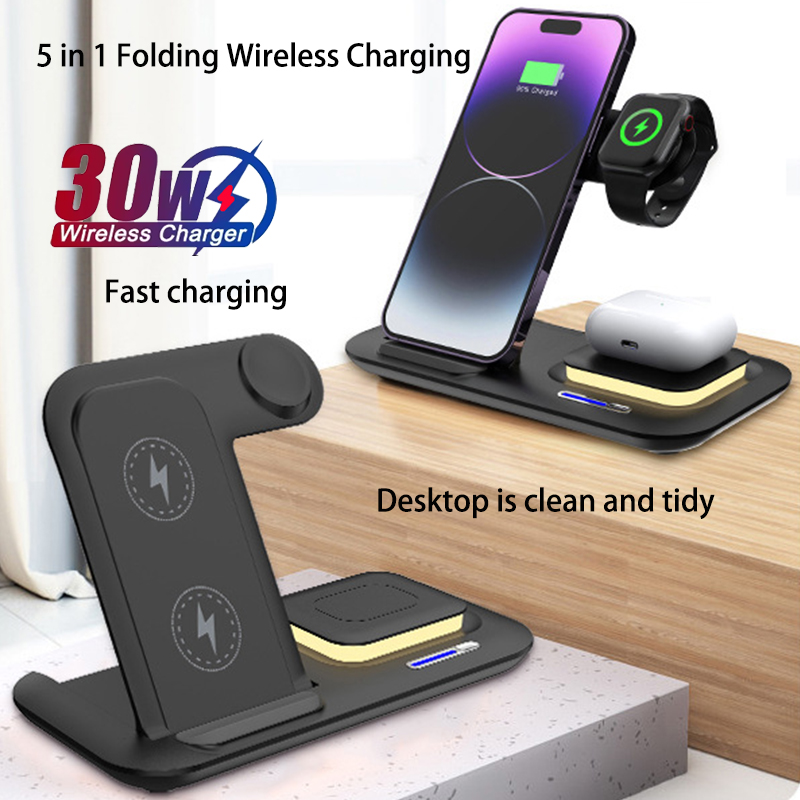 Hot 3 in 1 Foldable Wireless M - огляд і ціна Wireless Charger 3 In 1