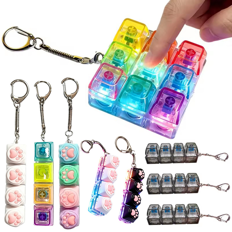 New hot LED Keyboard Keychain  - огляд і ціна Tech Office Accessories