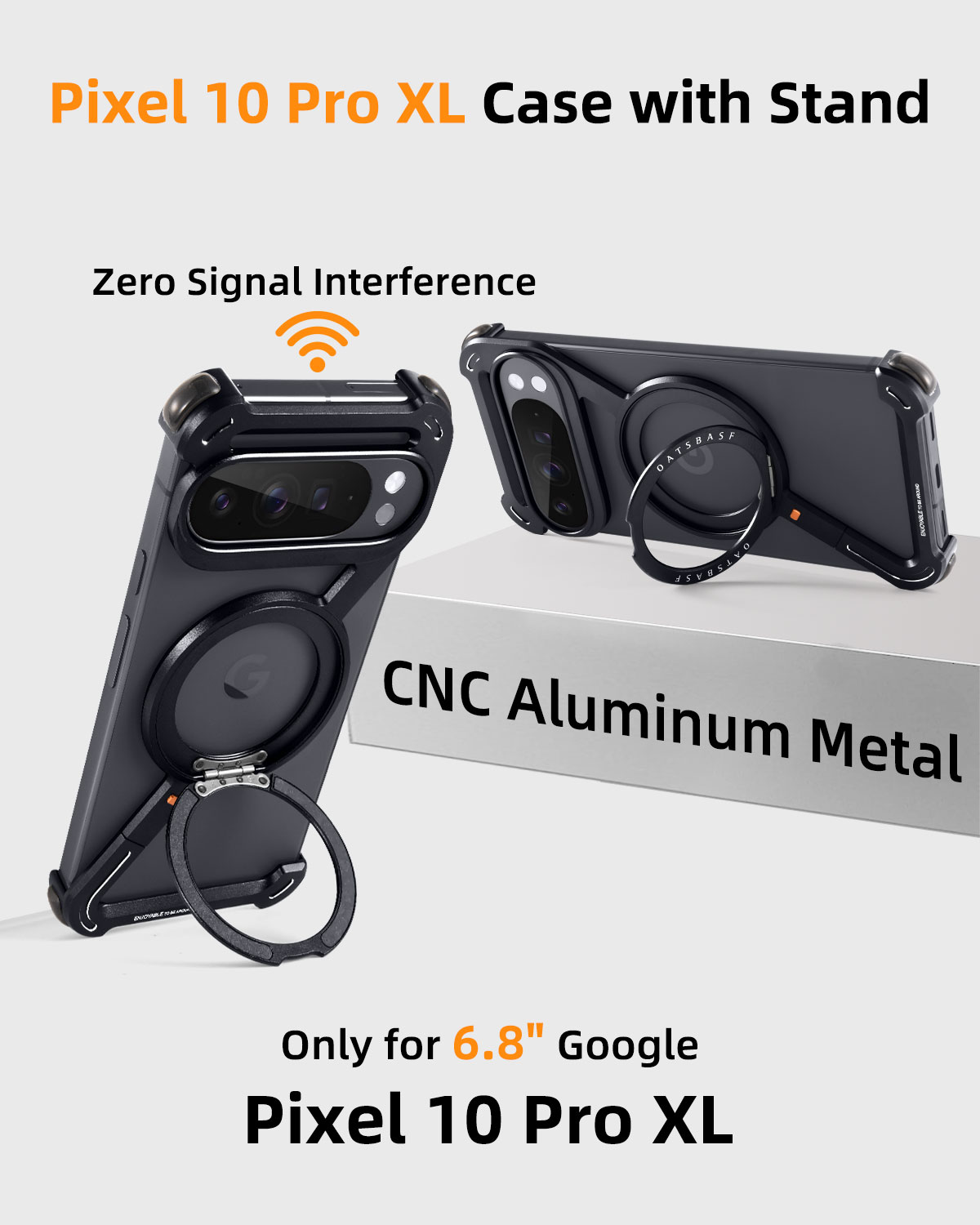 Oatsbasf Metal Phone Case for  - огляд і ціна Phone Stand Aluminum