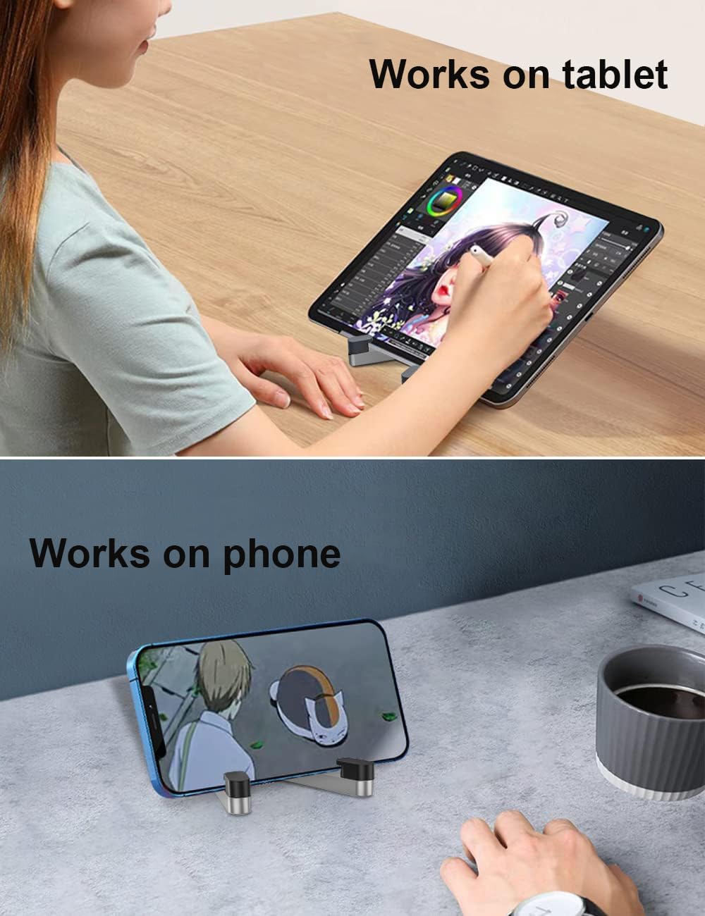 Foldable Aluminum Cell Phone S - огляд і ціна Phone Stand Aluminum