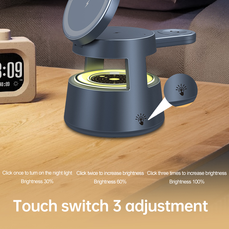 4-in-1 Wireless Charger Statio - огляд і ціна Wireless Charger 3 In 1