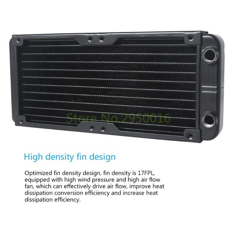 240mm 10/18 Tube Computer Wate - огляд і ціна Tech Computer Accessories