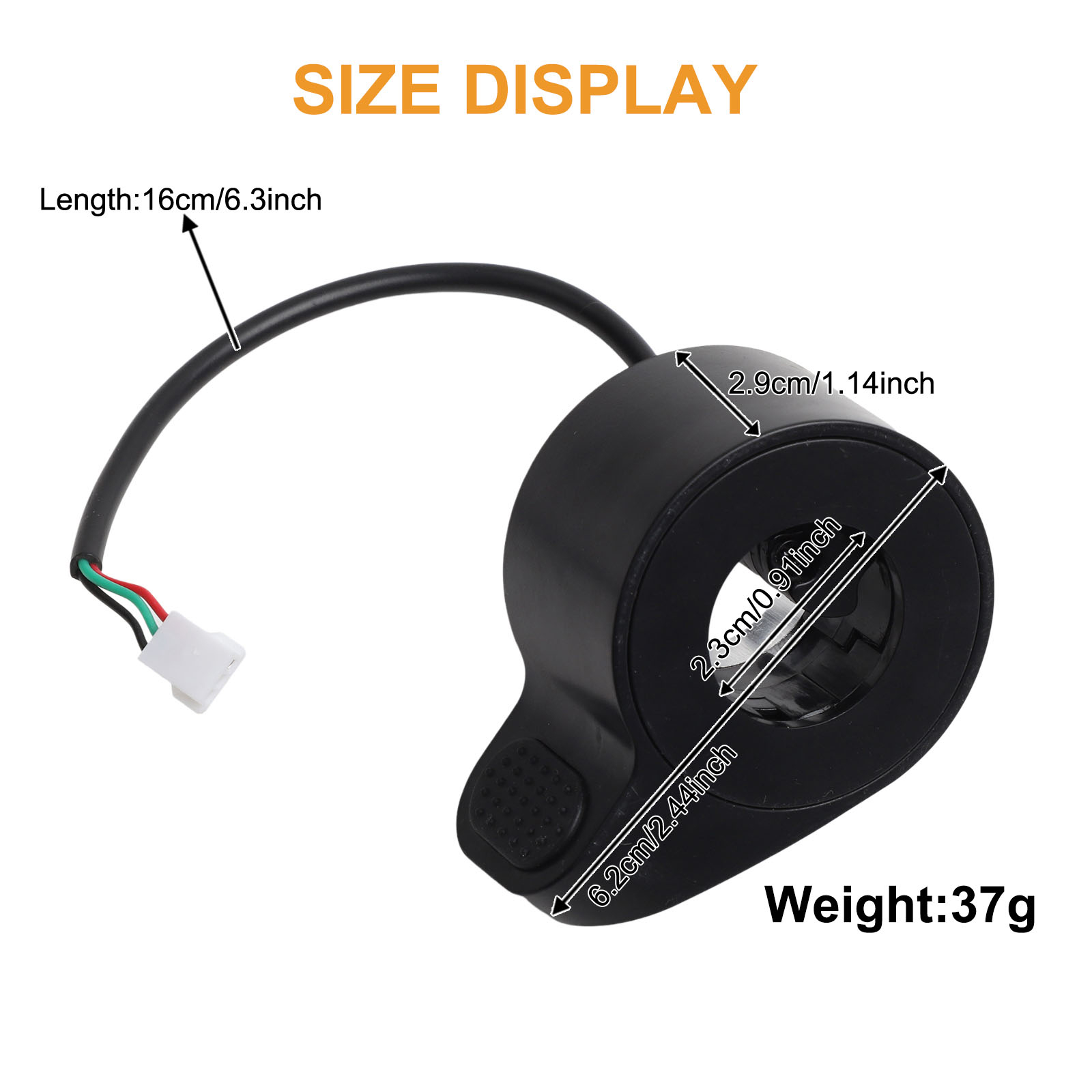1 Pc Electric Scooter Thumb Th - огляд і ціна Tech Computer Accessories