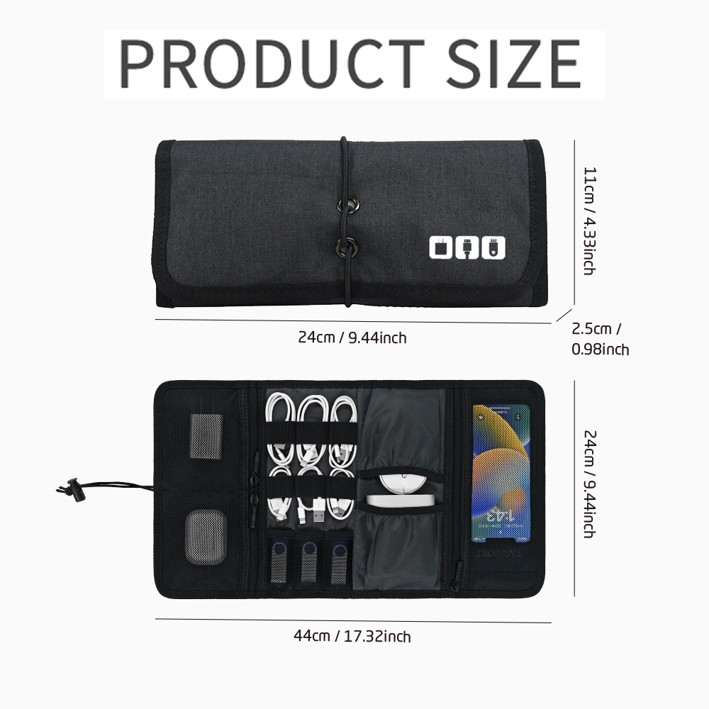 Tech Organizer Bag Cable Stora - огляд і ціна Tech Office Accessories