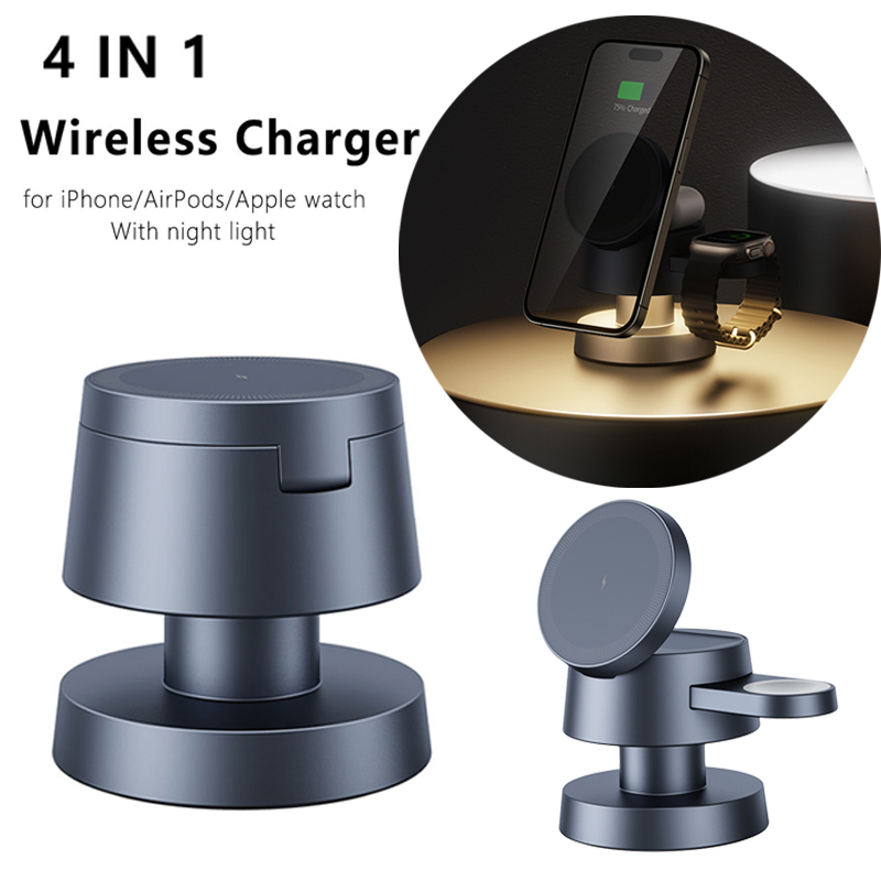3 in 1 Wireless Charger For iP - огляд і ціна Wireless Charger 3 In 1