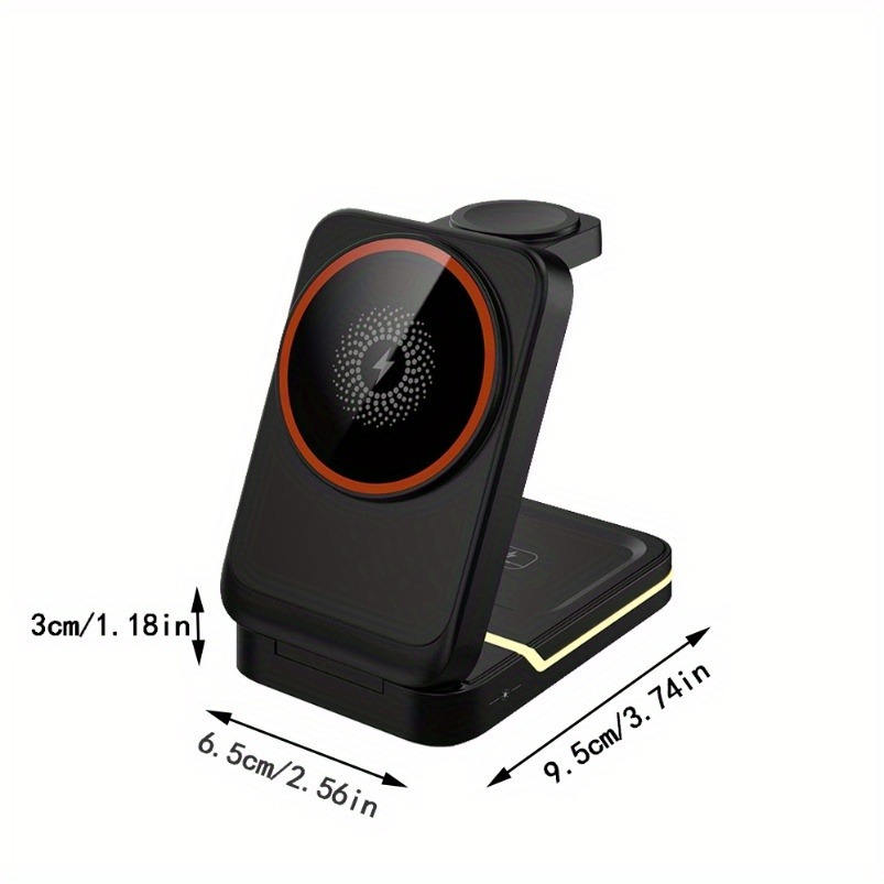 3 in 1 Magnetic Foldable Trave - огляд і ціна Wireless Charger 3 In 1