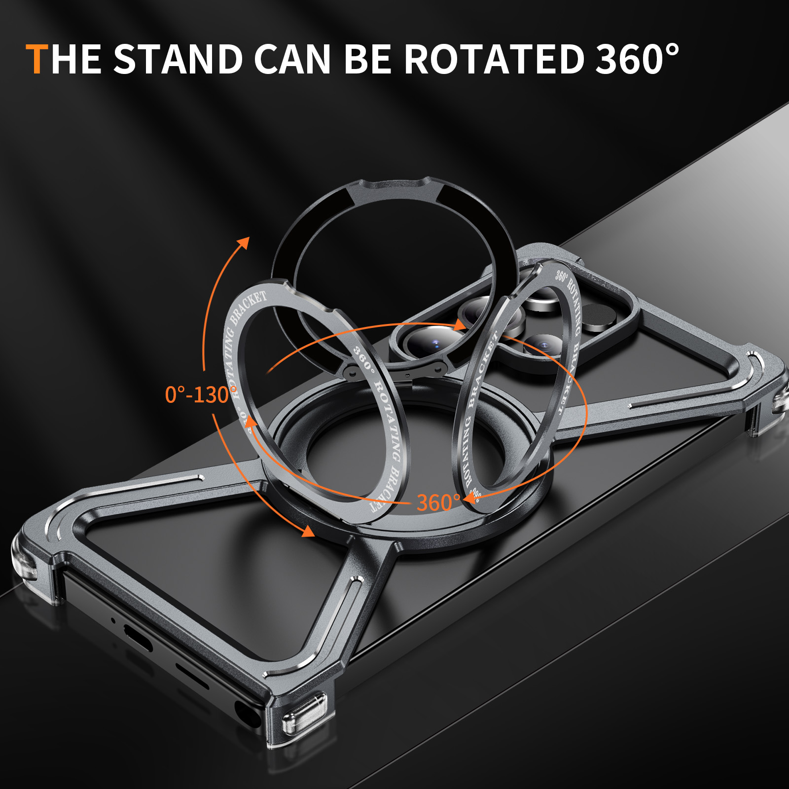 Magnetic Rotating Bracket Anti - огляд і ціна Phone Stand Aluminum