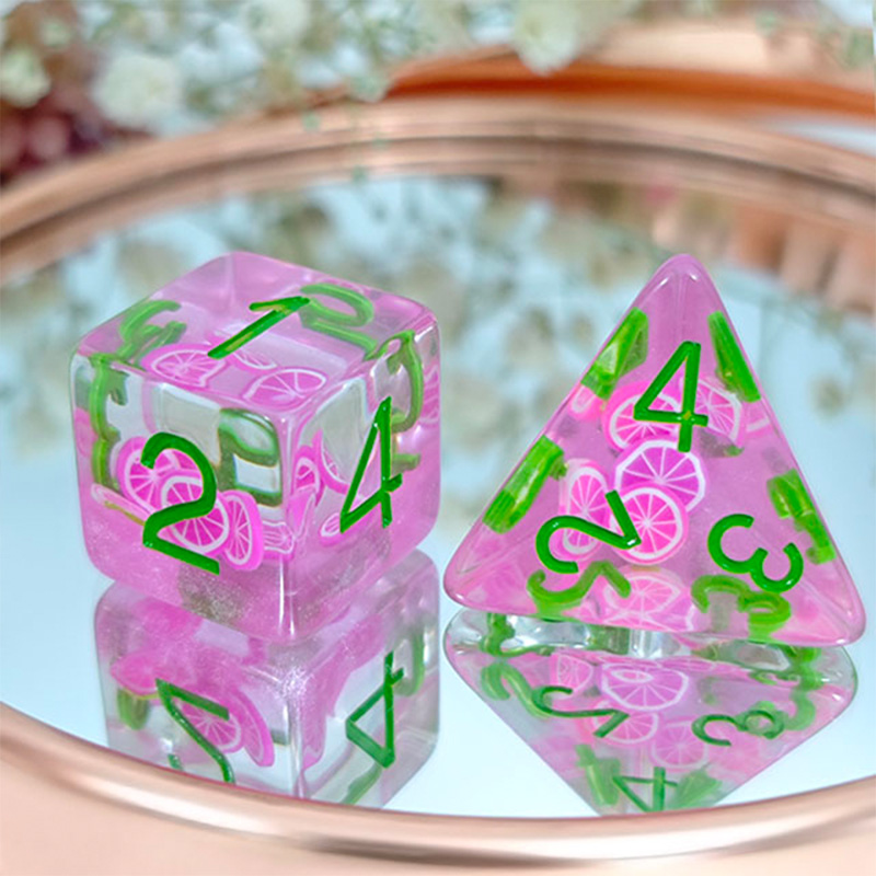 7Pcs/Set Dices Board Games Acc - огляд і ціна Tech Accessories For Desk