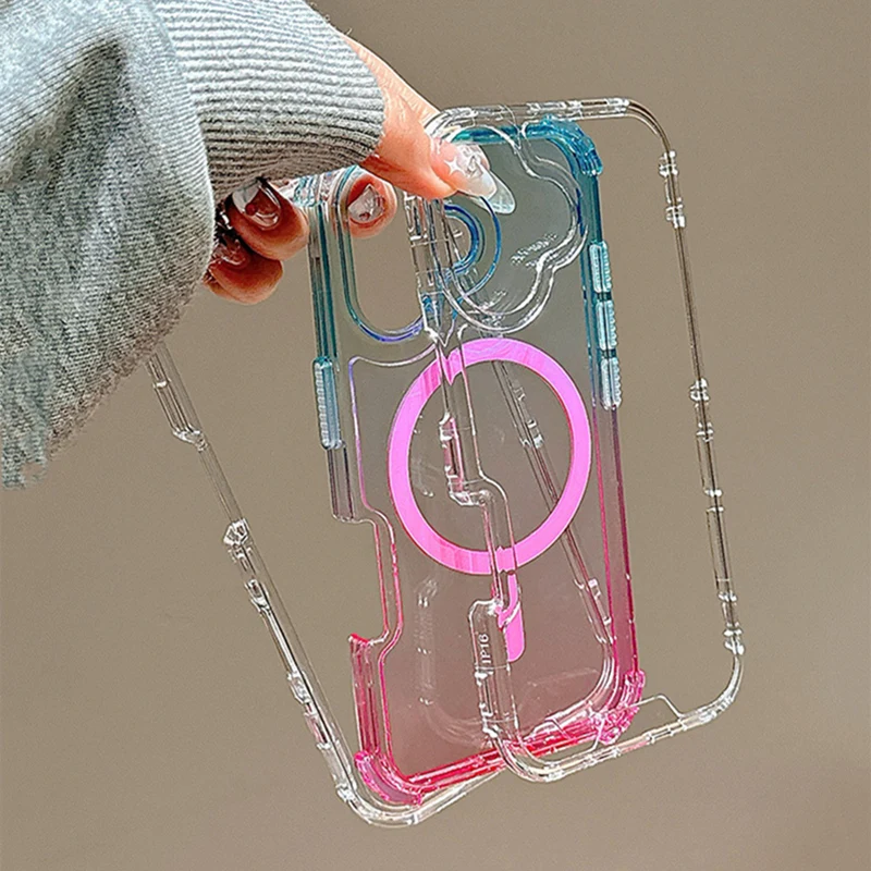 Hottest 3IN1 Gradient Clear fo - огляд і ціна Wireless Charger 3 In 1