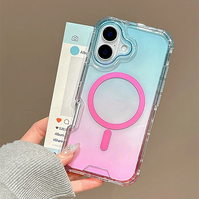 Hottest 3IN1 Gradient Clear fo - огляд і ціна Wireless Charger 3 In 1