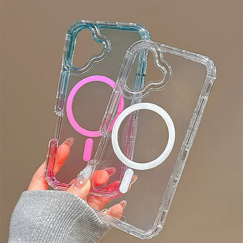 Hottest 3IN1 Gradient Clear fo - огляд і ціна Wireless Charger 3 In 1