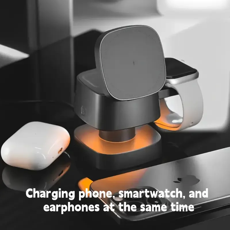 Magnetic 3 in 1 Wireless Charg - огляд і ціна Wireless Charger 3 In 1