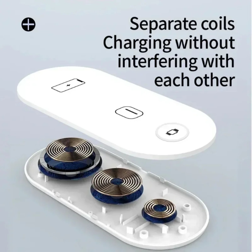 3-in-1 Wireless Charging Pad F - огляд і ціна Wireless Charger 3 In 1
