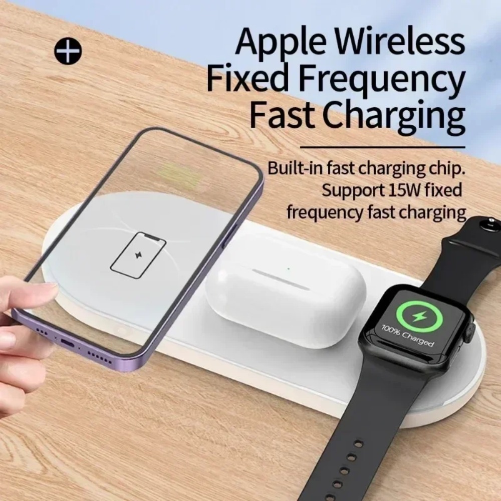 3-in-1 Wireless Charging Pad F - огляд і ціна Wireless Charger 3 In 1