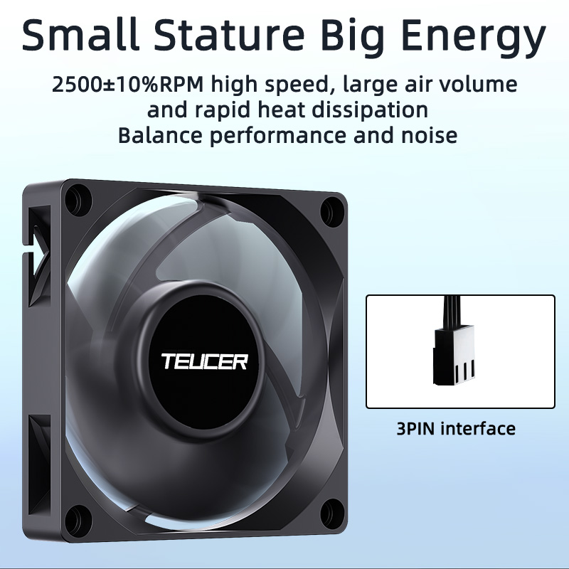 Teucer UT-7015 7cm Chassic Coo - огляд і ціна Tech Computer Accessories
